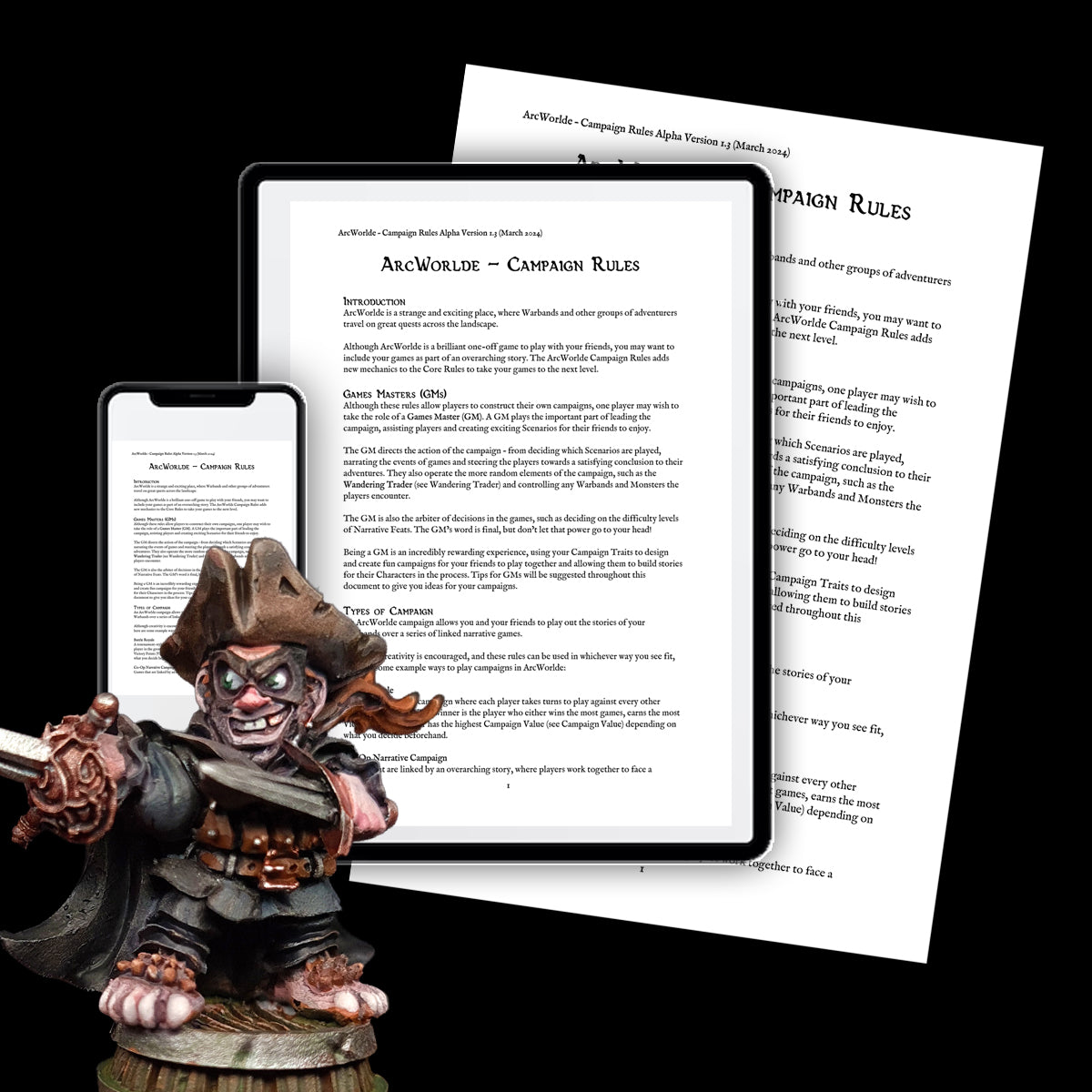 ArcWorlde Campaign Rules (PDF)