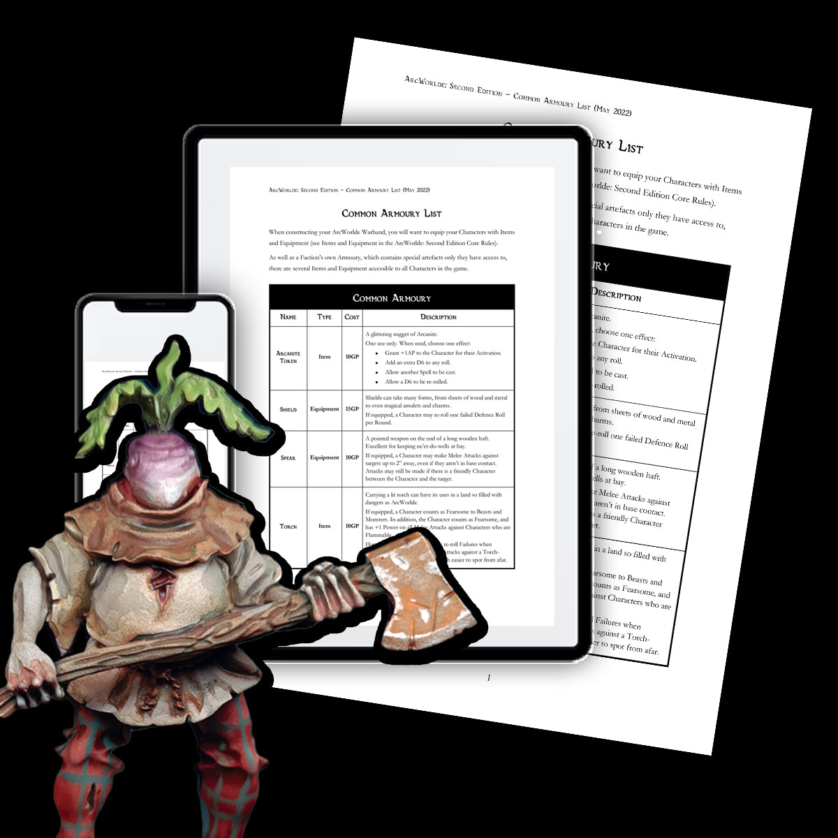 Common Armoury Rules (PDF)