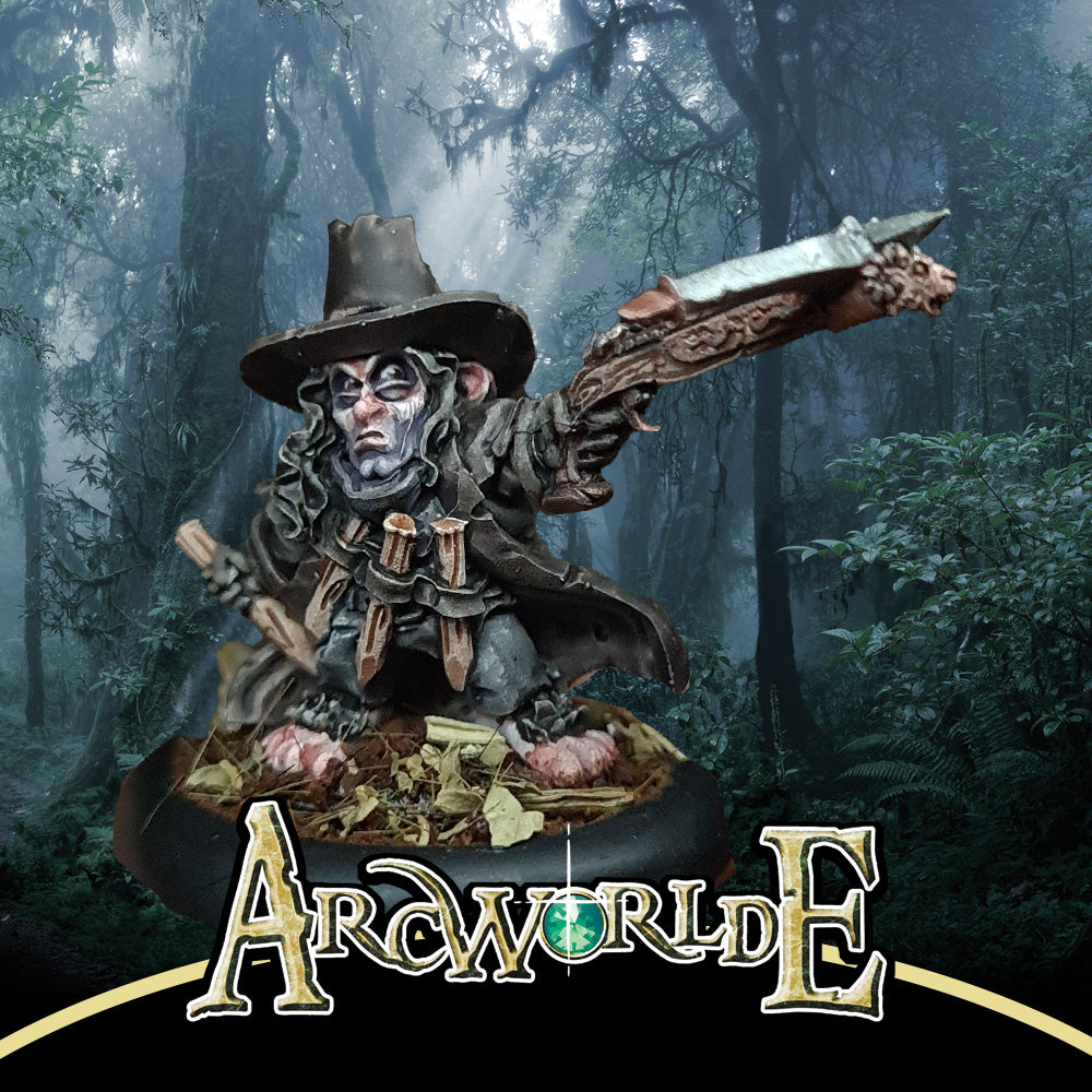 Van Halfsing Halfling Monster Hunter – Warp Miniatures