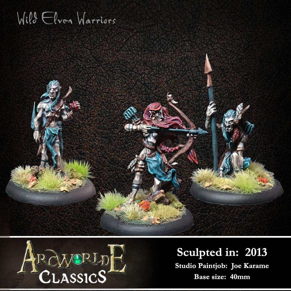 First Edition: Wild Elven Warriors (3)