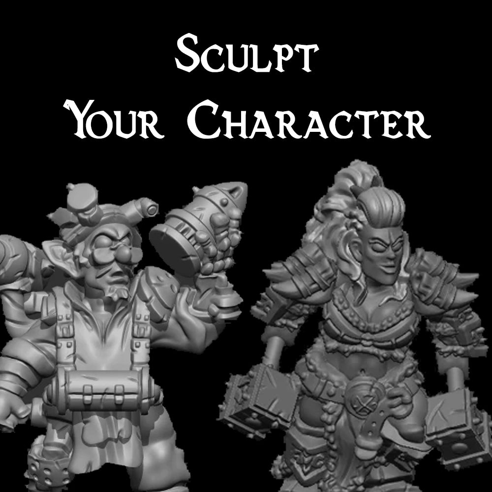 Sculpt YOUR Character Voucher