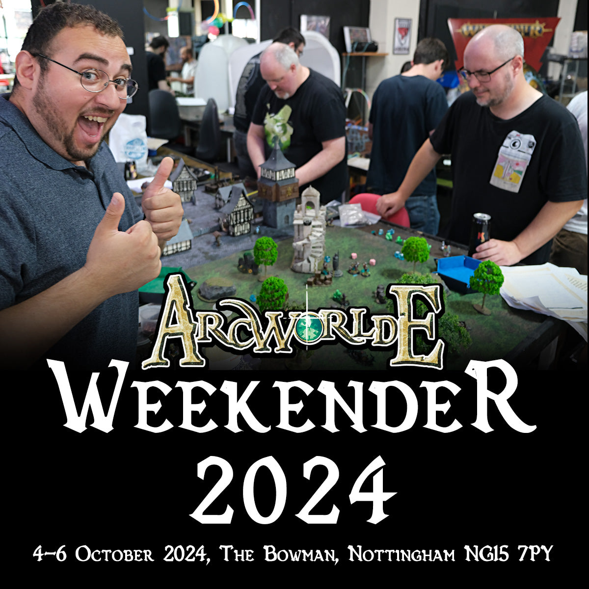 ArcWorlde Weekender 2024 (4-6 October 2024)