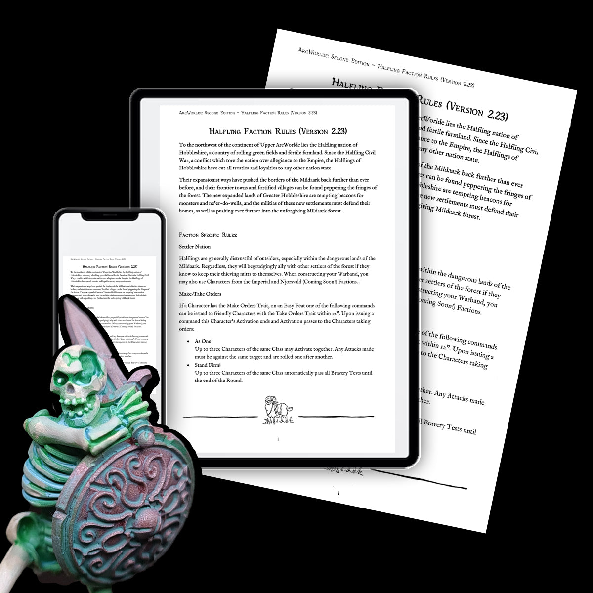 Ancient Dead Faction Ruleset (PDF)