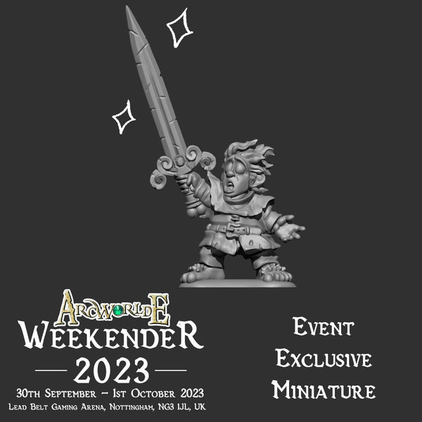 ArcWorlde Weekender 2023 Ticket (with Miniature) 30th September - 1st October 2023