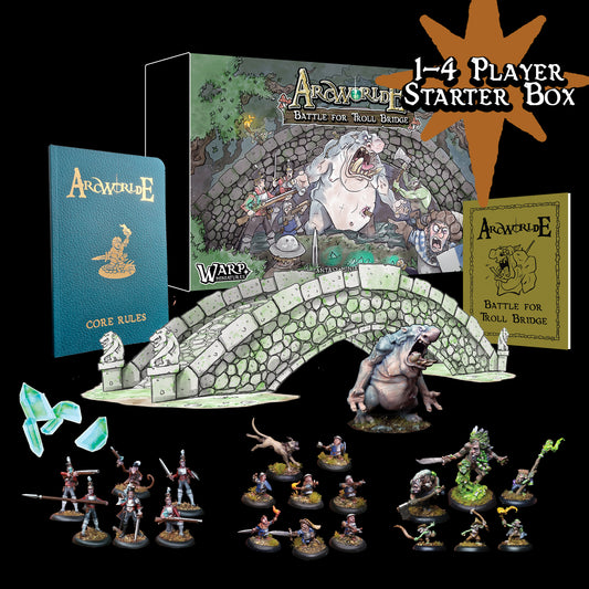 Battle for Troll Bridge - 1 to 4 Player Starter Box Set