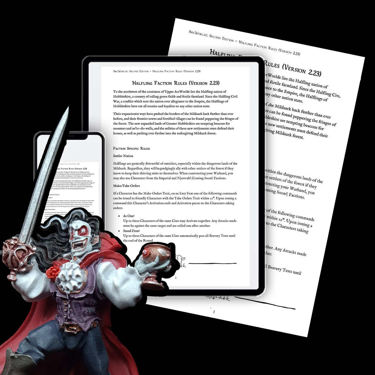 Vampire Rules Rp Vampires Faction Ruleset (PDF) – Warp Miniatures