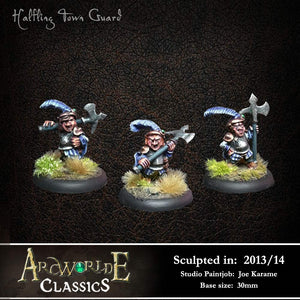 First Edition: Halfling Town Guard (3)