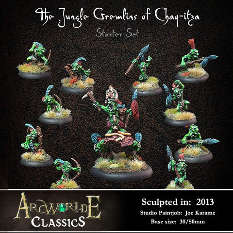 First Edition: Jungle Gremlins of Chaq-Itza Starter Warband