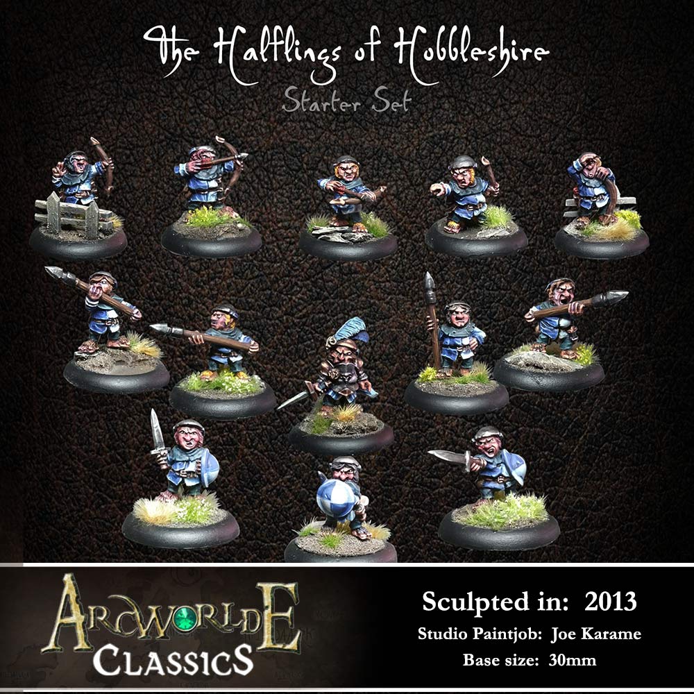 First Edition: Halflings of Hobbleshire Starter Warband