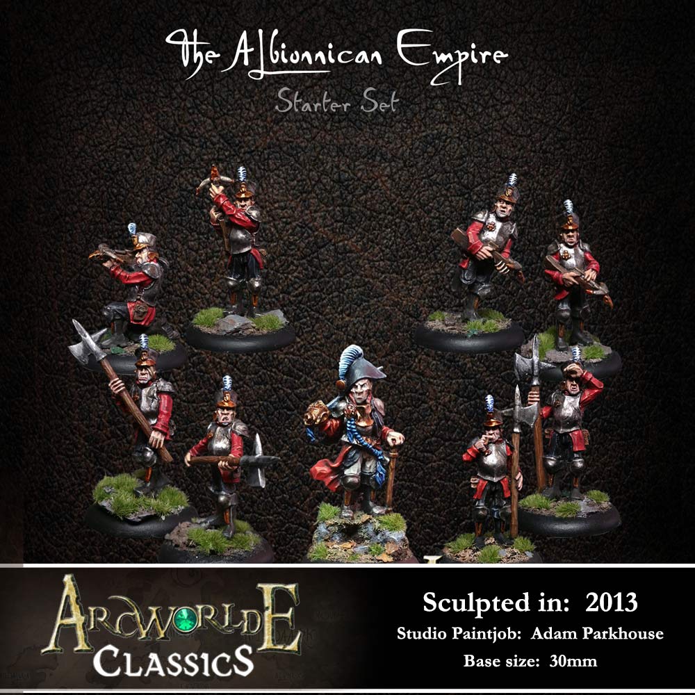 First Edition: Albionnican Empire Starter Warband