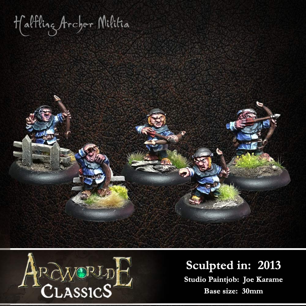 First Edition: Halfling Archer Militia (5)