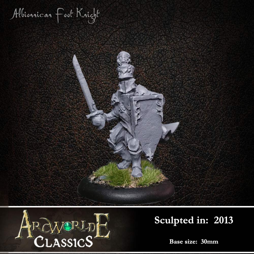 First Edition: Albionnican Foot Knight