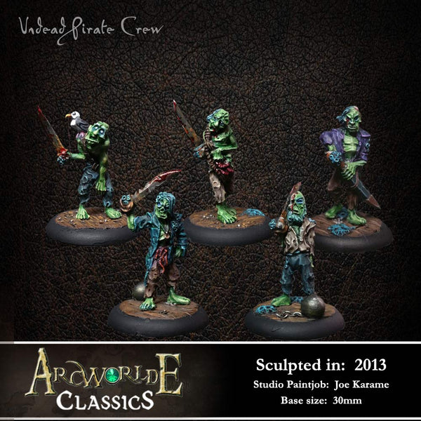 First Edition: Undead Pirates of the Black Coast Starter Warband
