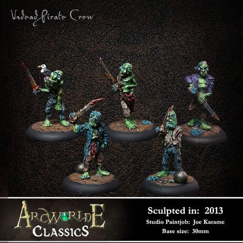 First Edition: Undead Pirate Crew (5)