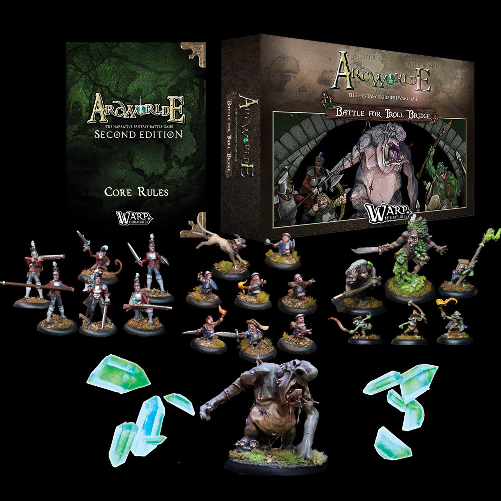 Battle for Troll Bridge - 1 to 4 Player Starter Box Set