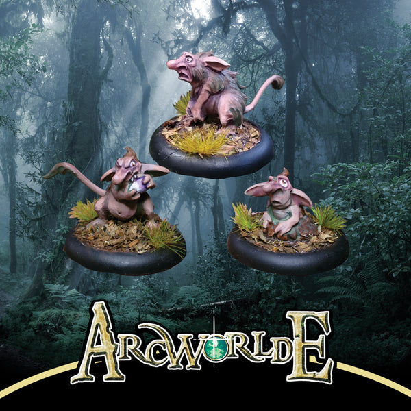 Troggle Pack (3) – Warp Miniatures